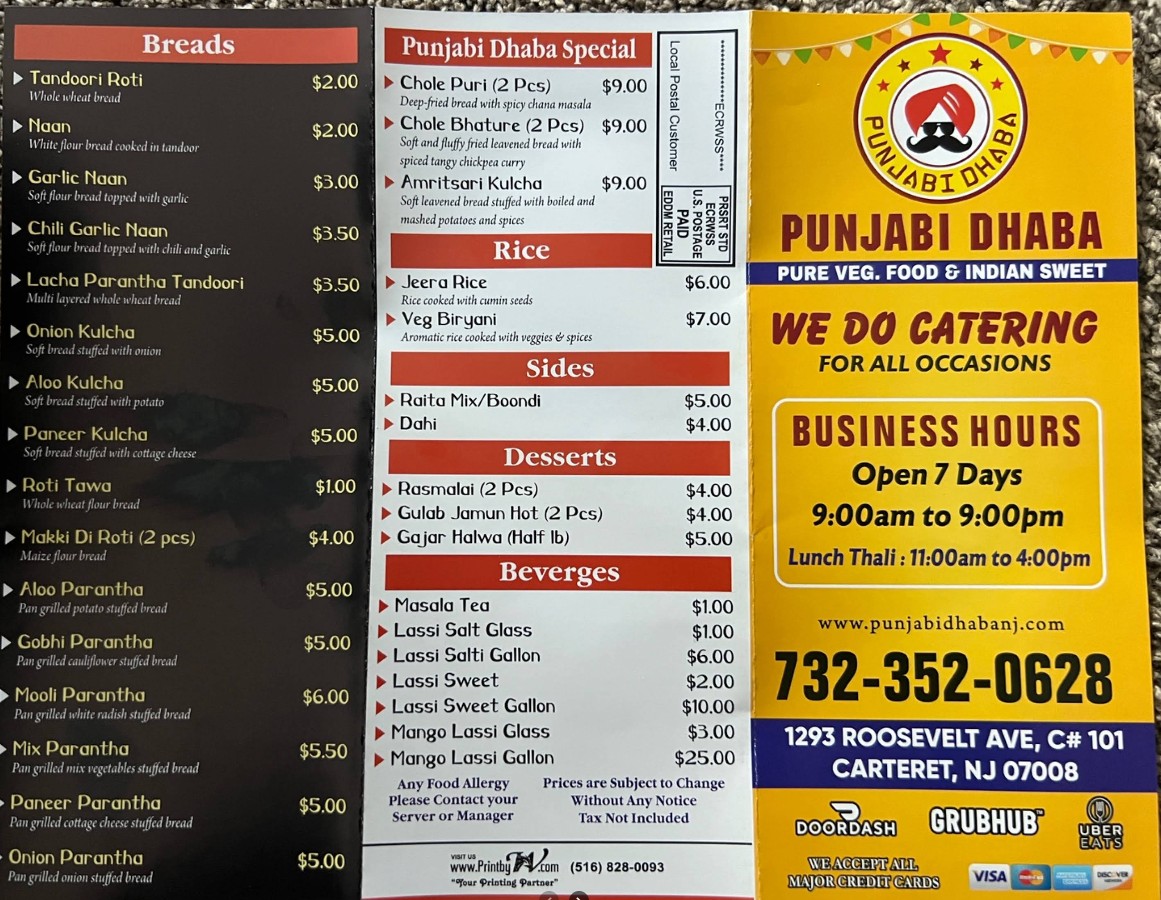 Complete Menu